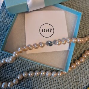 DH Pearls A+ signature freshwater pearl strand necklace